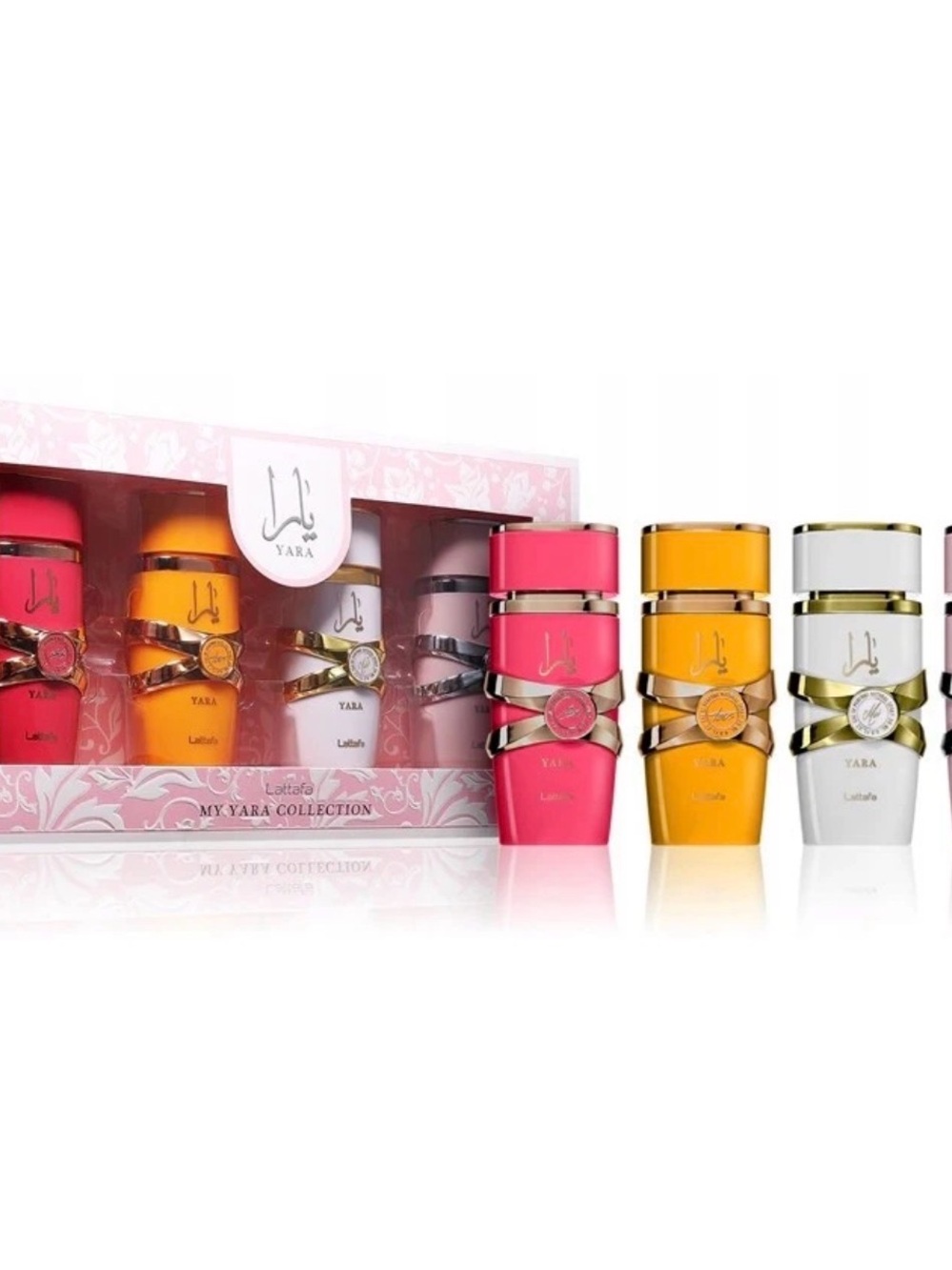 Ara Lip Balm & Gloss Set - Pink, Orange, White